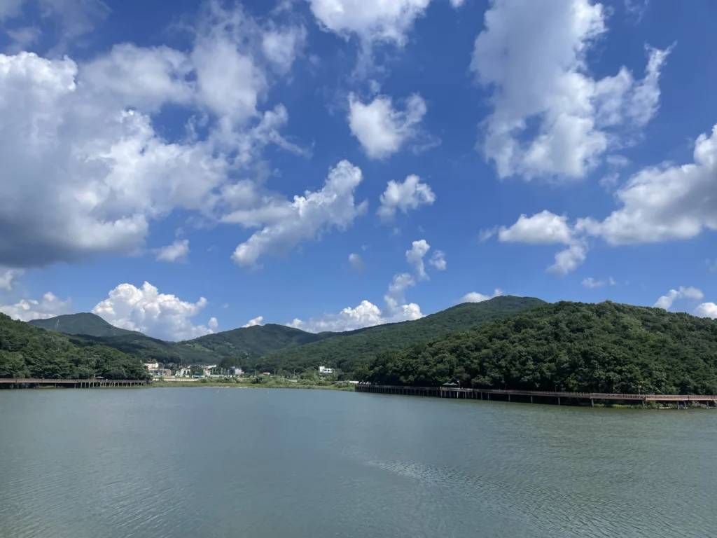 의왕 백운호수 풍경